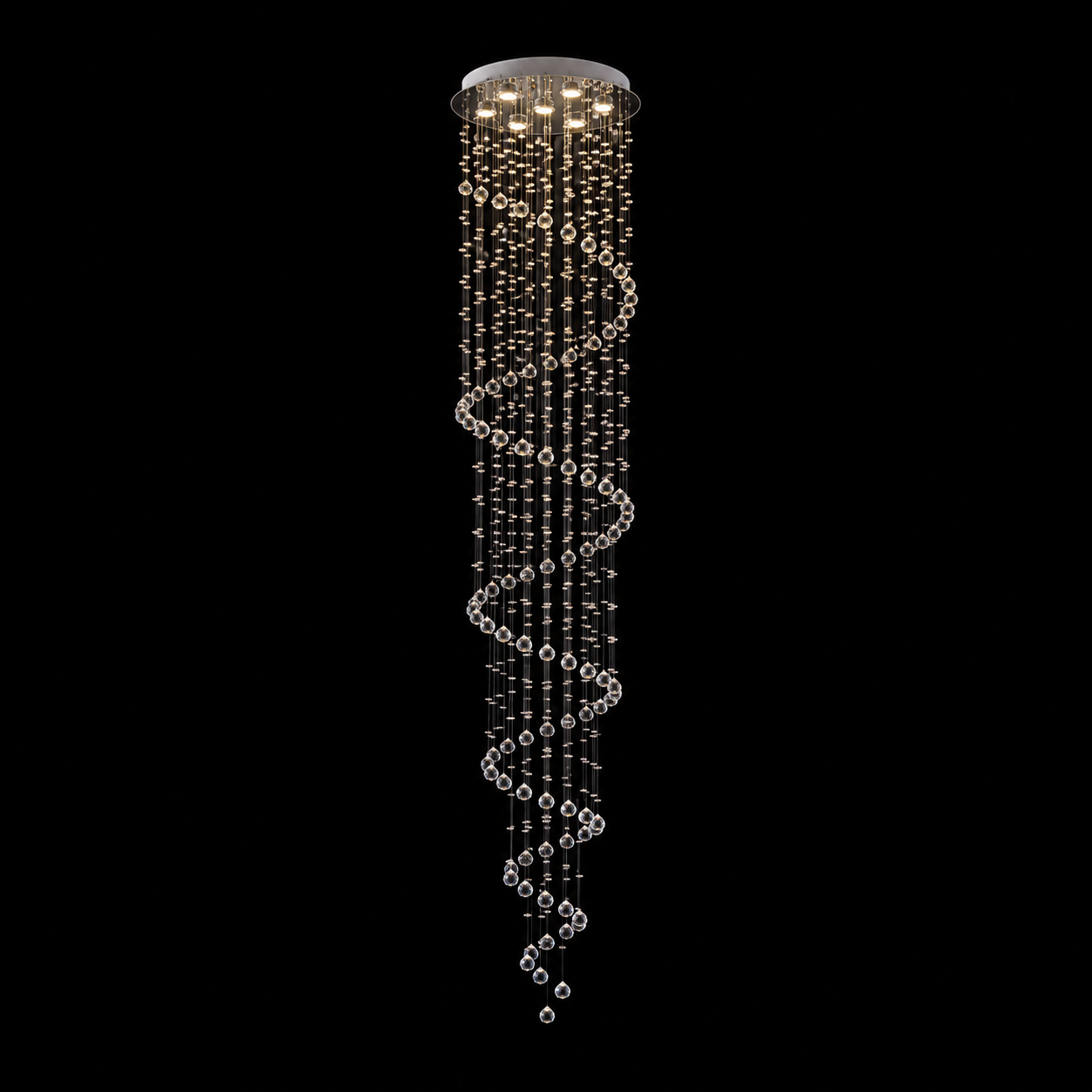 Neptune 3m Longdrop Chandelier