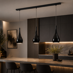 Maia 1 Black 3 Light Bar