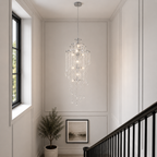 Venus 9 Light Crystal Longdrop Chandelier