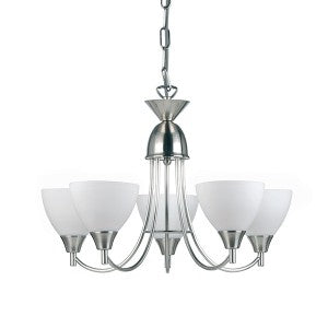 Dewberry 5 Light - Satin Nickel