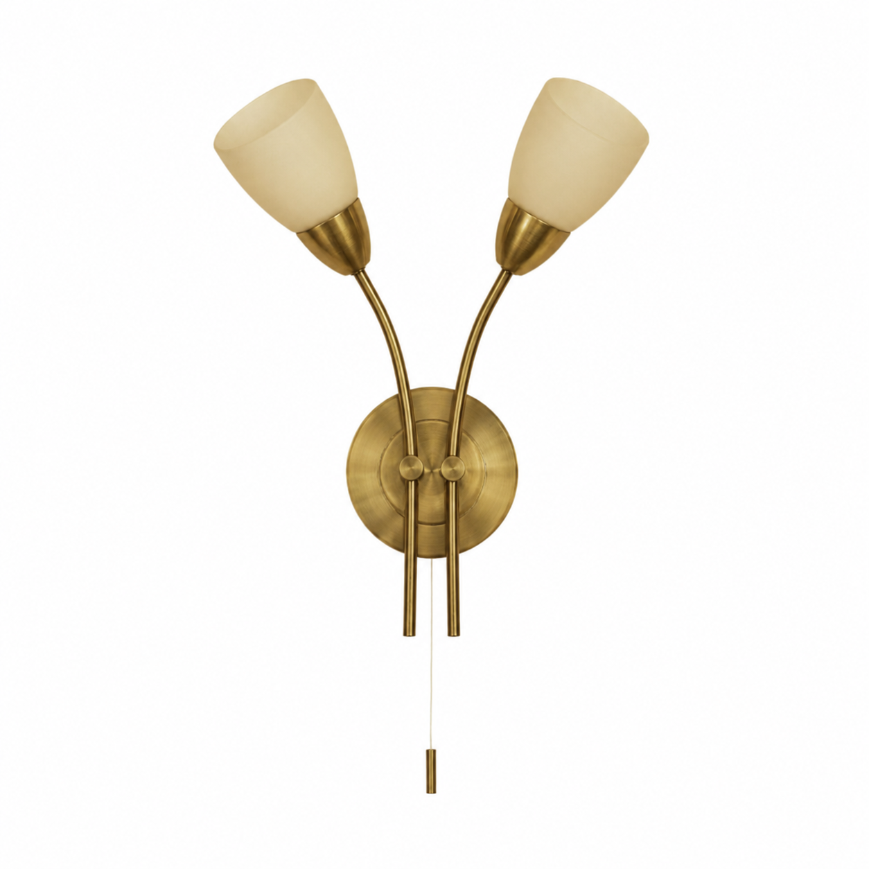 Furama 2 Light Wall Light - Antique