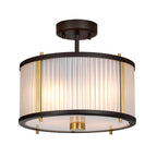 Corona 2-Light Museum Bronze Pendant Light