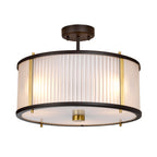 Corona 3-Light Museum Bronze Pendant Light