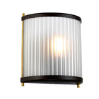 Corona 1-Light Museum Bronze Wall Sconce
