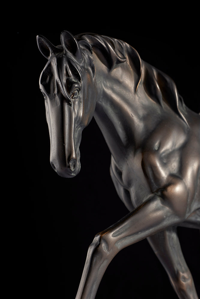 Dorado 1-Light Horse Table Lamp (Bronze Patina)