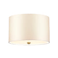 Fletcher 14" Flush Mount Light (Aged Brass Finial)