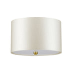 Fletcher 14" Flush Mount Light (Aged Brass Finial)