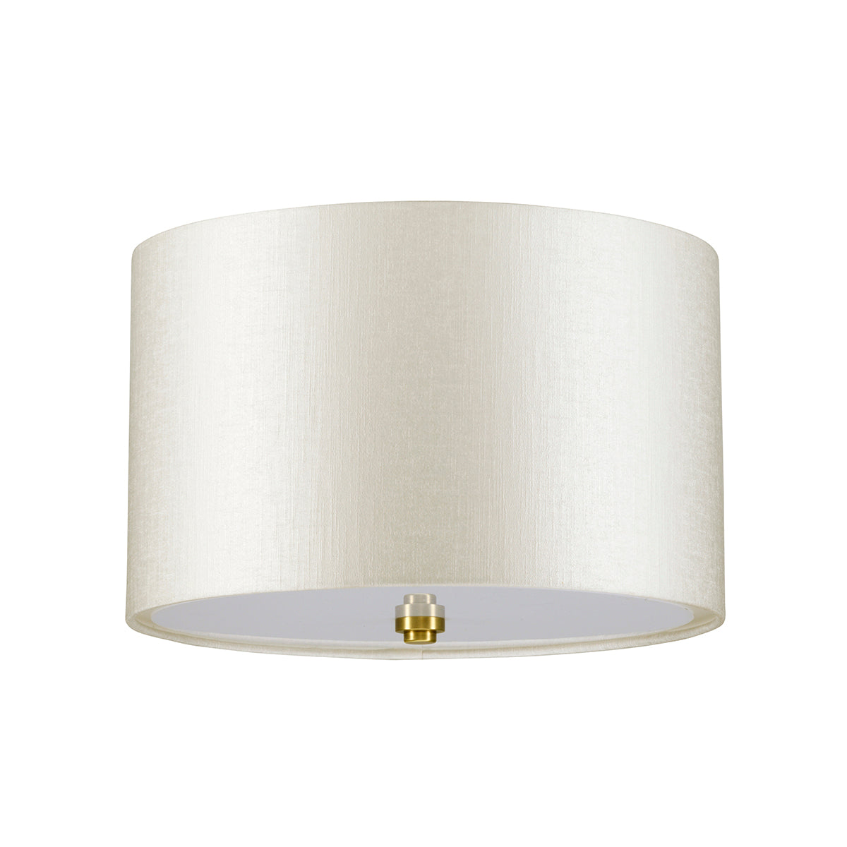 Fletcher 14" Flush Mount Light (Aged Brass Finial)