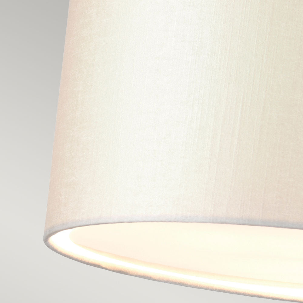 Fletcher 14" Flush Mount Light (Polished Chrome Finial)