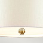 Fletcher 22" Flush Mount Light (Aged Brass Finial)