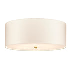 Fletcher 26" Flush Mount Light (Aged Brass Finial)