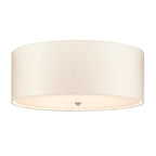 Fletcher 26" Flush Mount Light (Polished Chrome Finial)