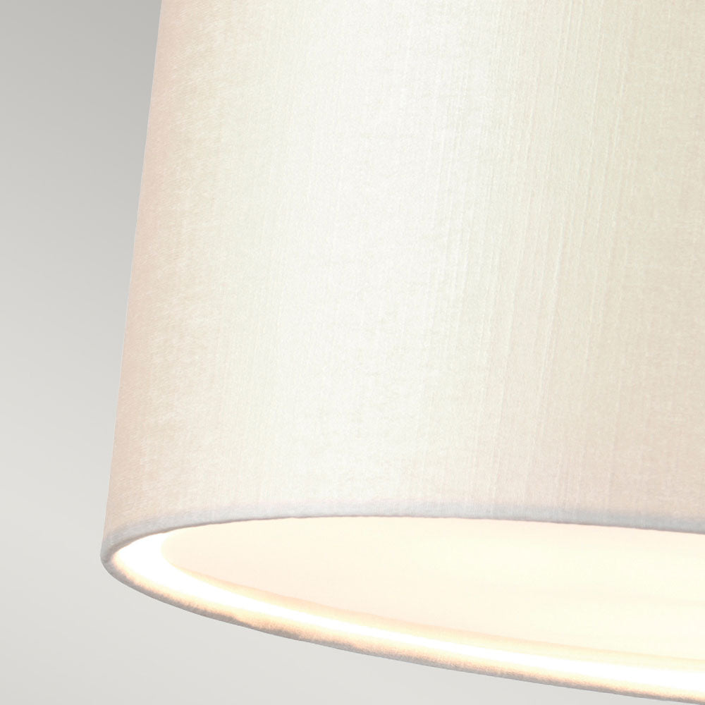 Fletcher 26" Flush Mount Light (Polished Chrome Finial)