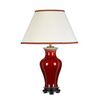 Majin Oxblood Table Lamp (Tall Shade)