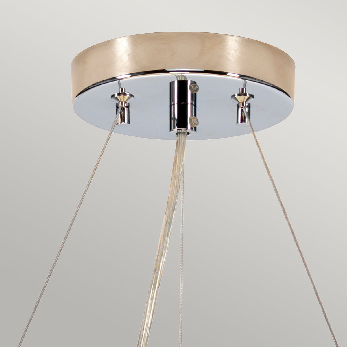 Pearce 14" Pendant (Polished Chrome Ceiling Pan)