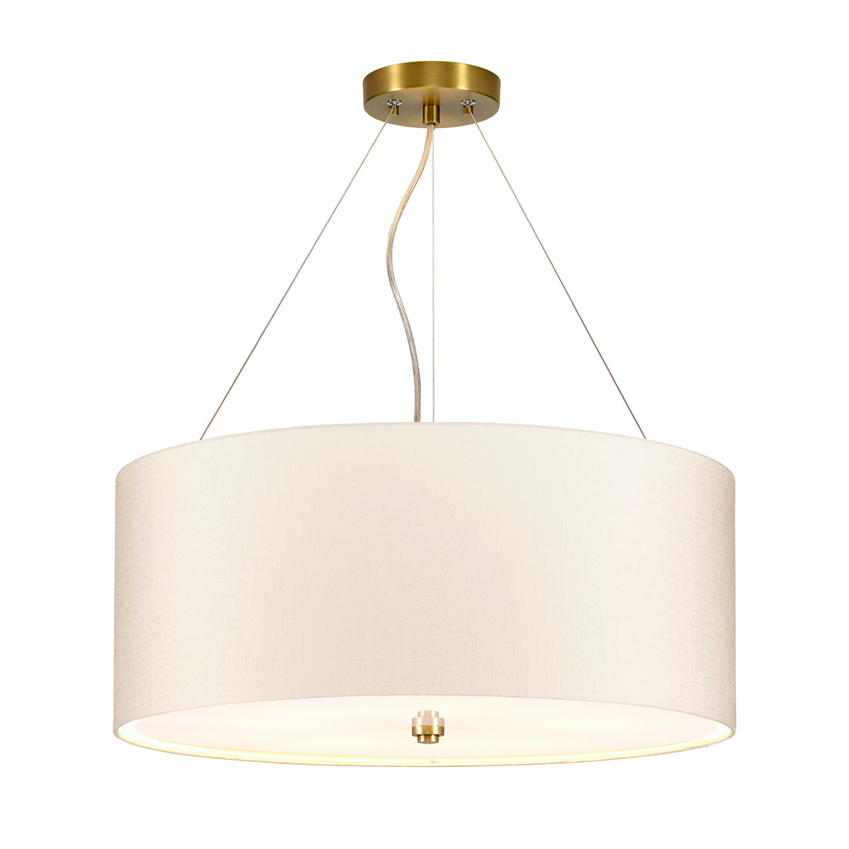 Pearce 22" Pendant (Aged Brass Ceiling Pan)