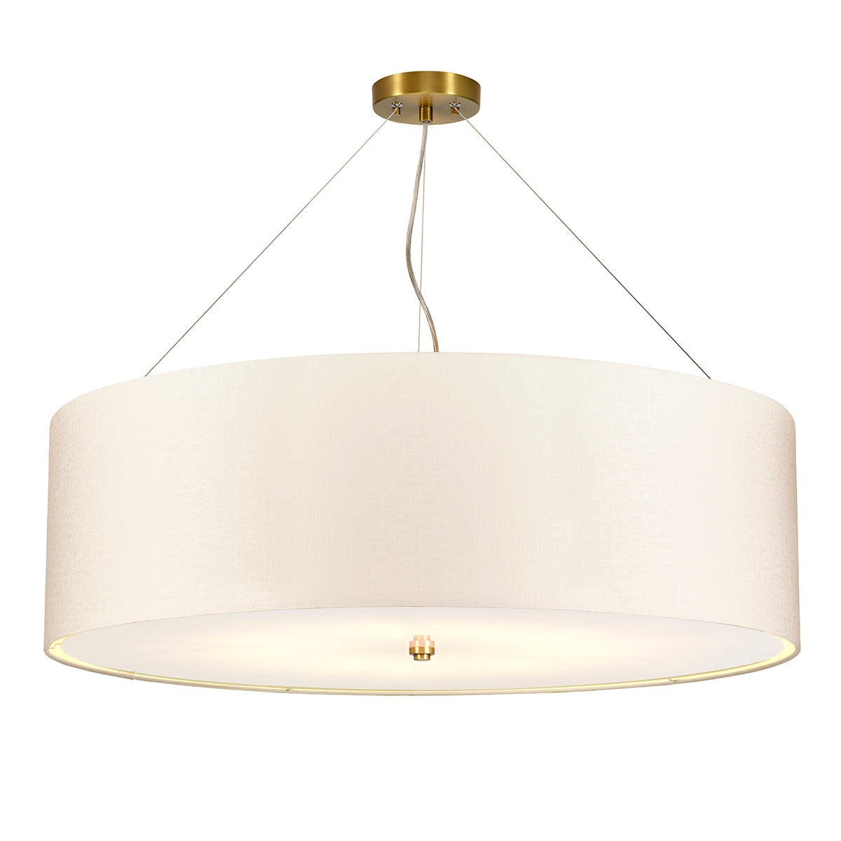 Pearce 34" Pendant (Aged Brass Ceiling Pan)