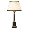 Peronne Black & Gold Table Lamp with Empire Shade