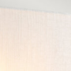 Riley Small Square Wall Light (Aged Brass & Fabric Shade)