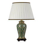Sashi Green Ceramic Table Lamp (Tall Shade)