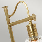 Douille 1 Light Table Lamp - Aged Brass