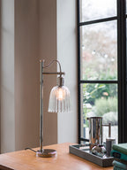 Douille 1 Light Table Lamp - Polished Nickel