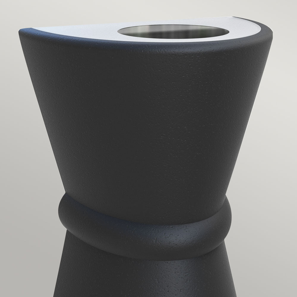 Dungarvan Black Up & Down Wall Light