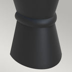 Dungarvan Black Up & Down Wall Light