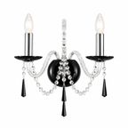 Liberec 2 Wall Light - Black