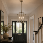 Westlite Lantern 3 Light Round - Chrome