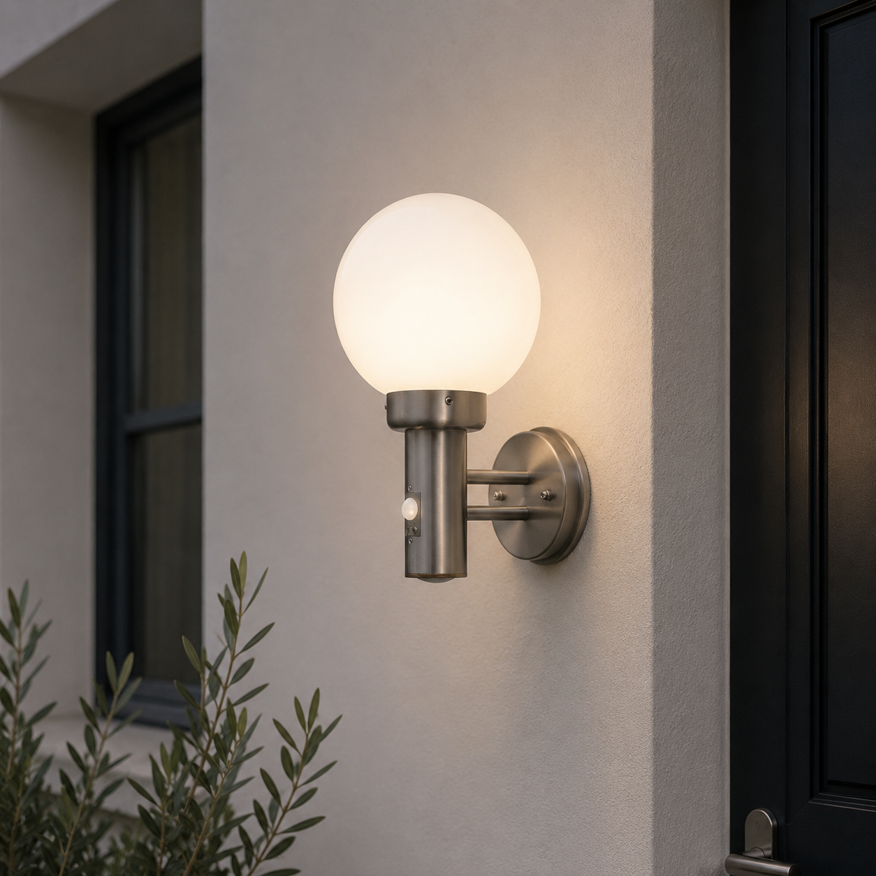 Delta Outdoor PIR Wall Light