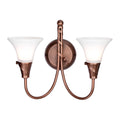 Emily 2-Light Copper Wall Light