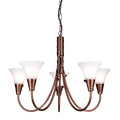 Emily 5-Light Copper Chandelier