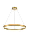 Eternity 800mm Satin Brass LED Pendant