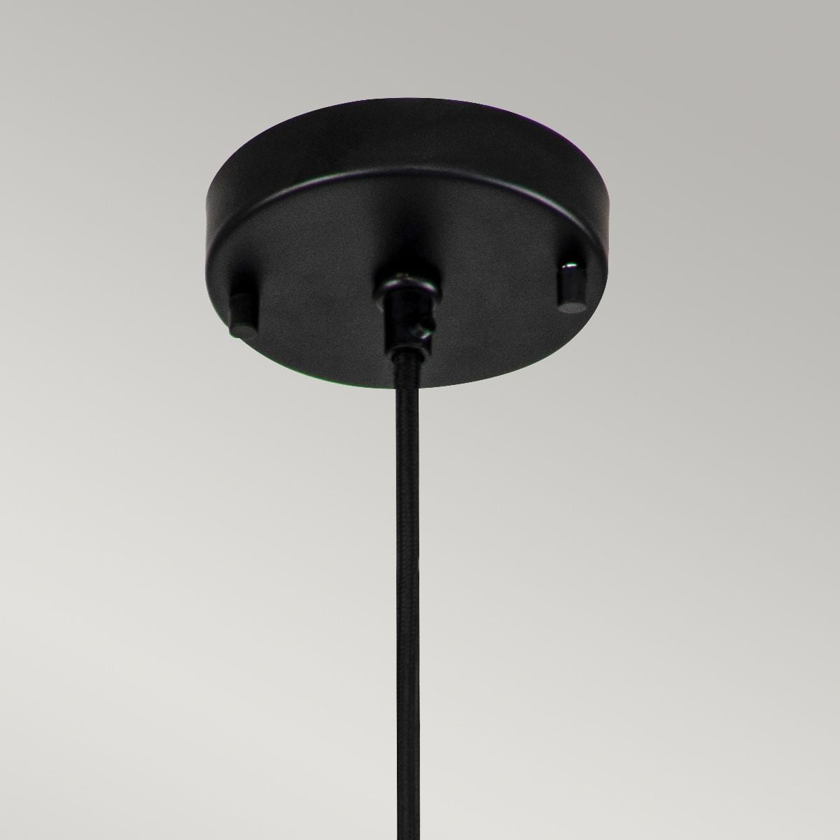 Etoile 1lt Small Pendant - Matte Black and Gold Leaf