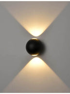 Aura Exterior 2lt LED Wall Light