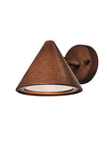 Exto Antique Copper Exterior Wall Light