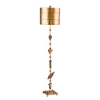 Fragment 1 Light Floor Lamp - Gold