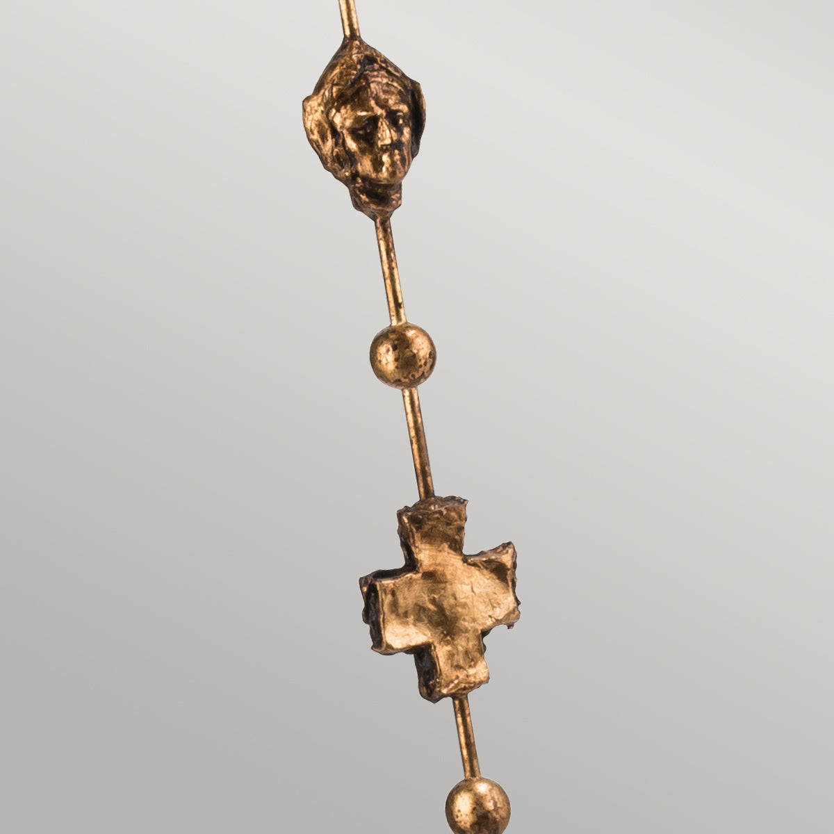 Fragment 1 Light Floor Lamp - Gold