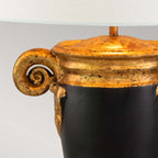 Gallier 1lt Table Lamp - Black and Gold