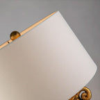 Gallier 1lt Table Lamp - Black and Gold