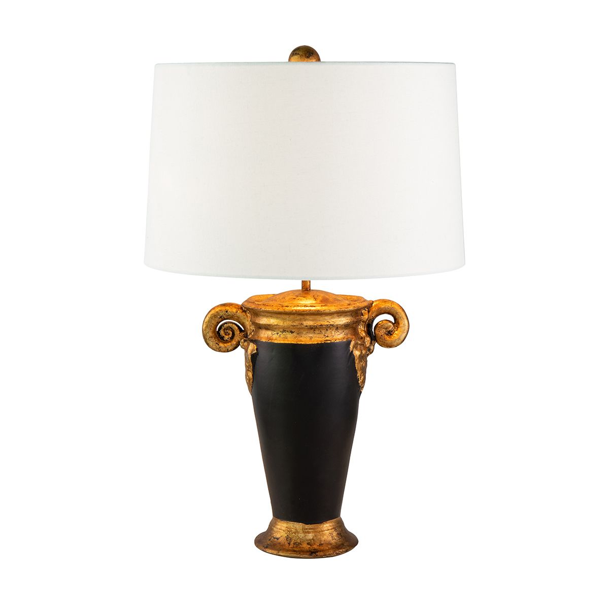 Gallier 1lt Table Lamp - Black and Gold