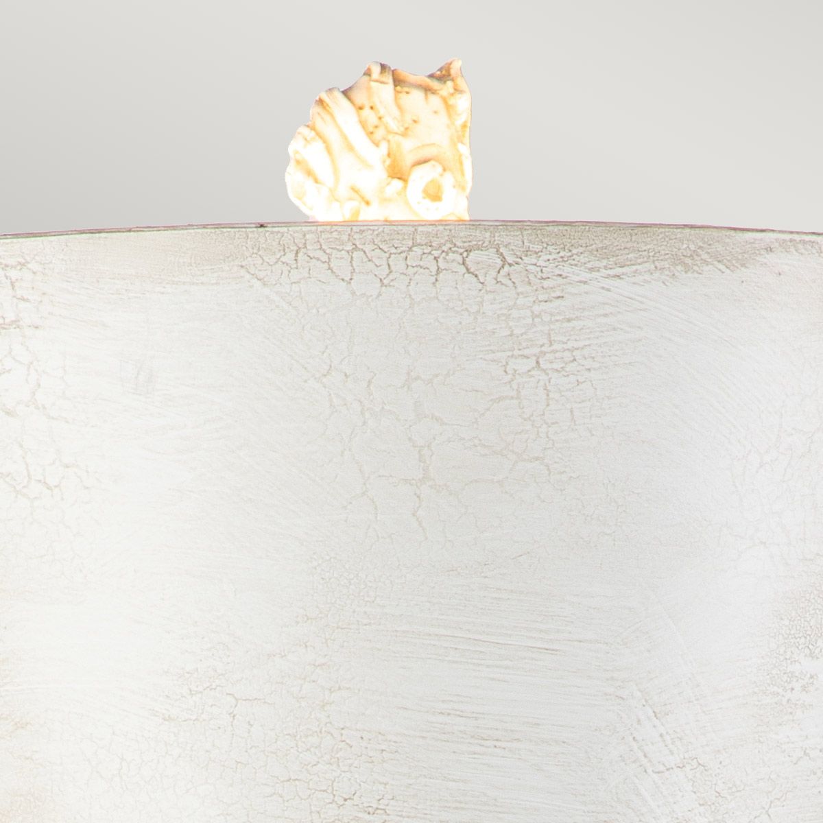 Petra 1lt Table Lamp - Bone White