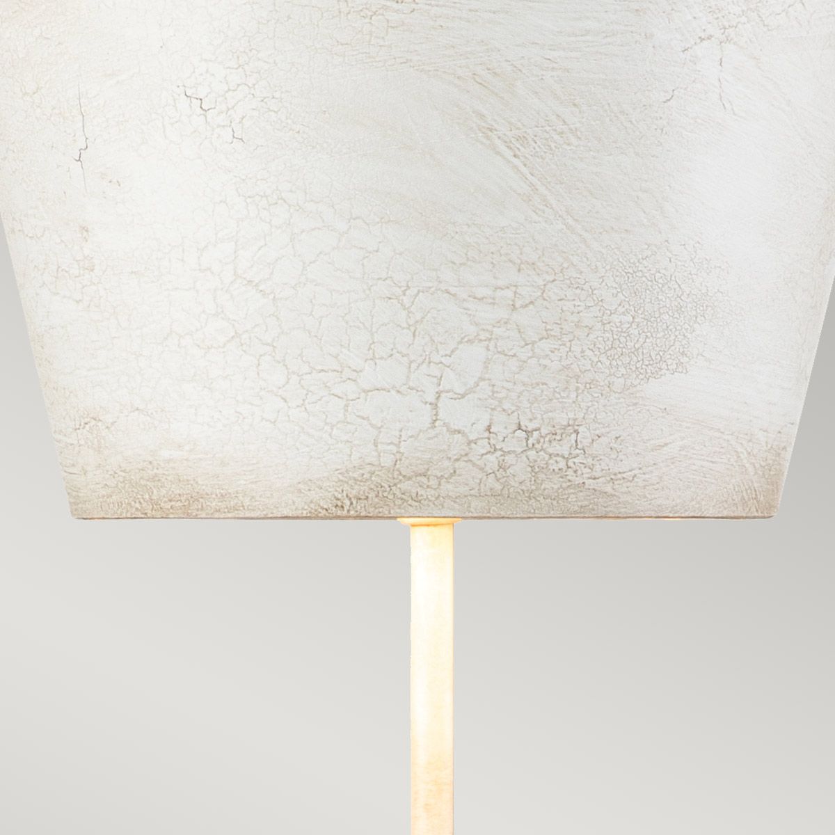 Petra 1lt Table Lamp - Bone White