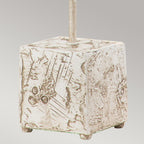 Petra 1lt Table Lamp - Bone White