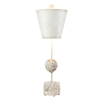 Petra 1lt Table Lamp - Bone White
