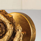 Swirl 1lt Large Wall Light - Gold Leaf