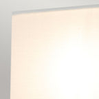 Swirl 1lt Small Wall Light - Bone White
