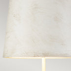 Swirl 1lt Table Lamp - Bone White