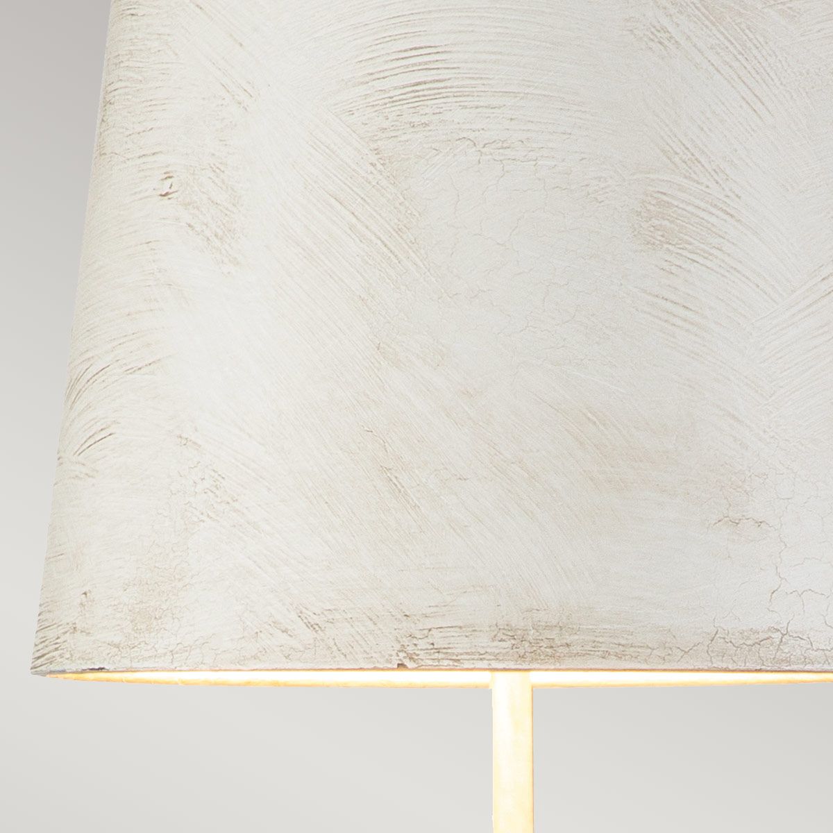 Swirl 1lt Table Lamp - Bone White